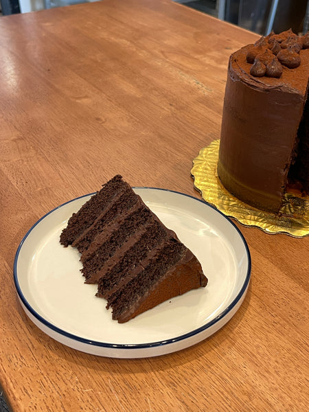 Double Chocolate Cake - Slice